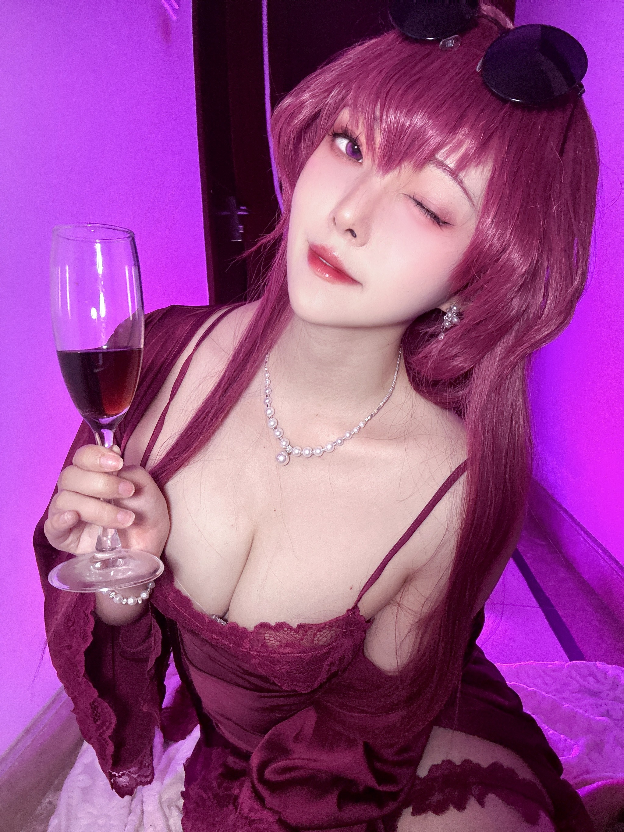 Natsuko夏夏子 – NO.062 崩坏：星穹铁道 卡芙卡睡衣[34P6V]-XikXak